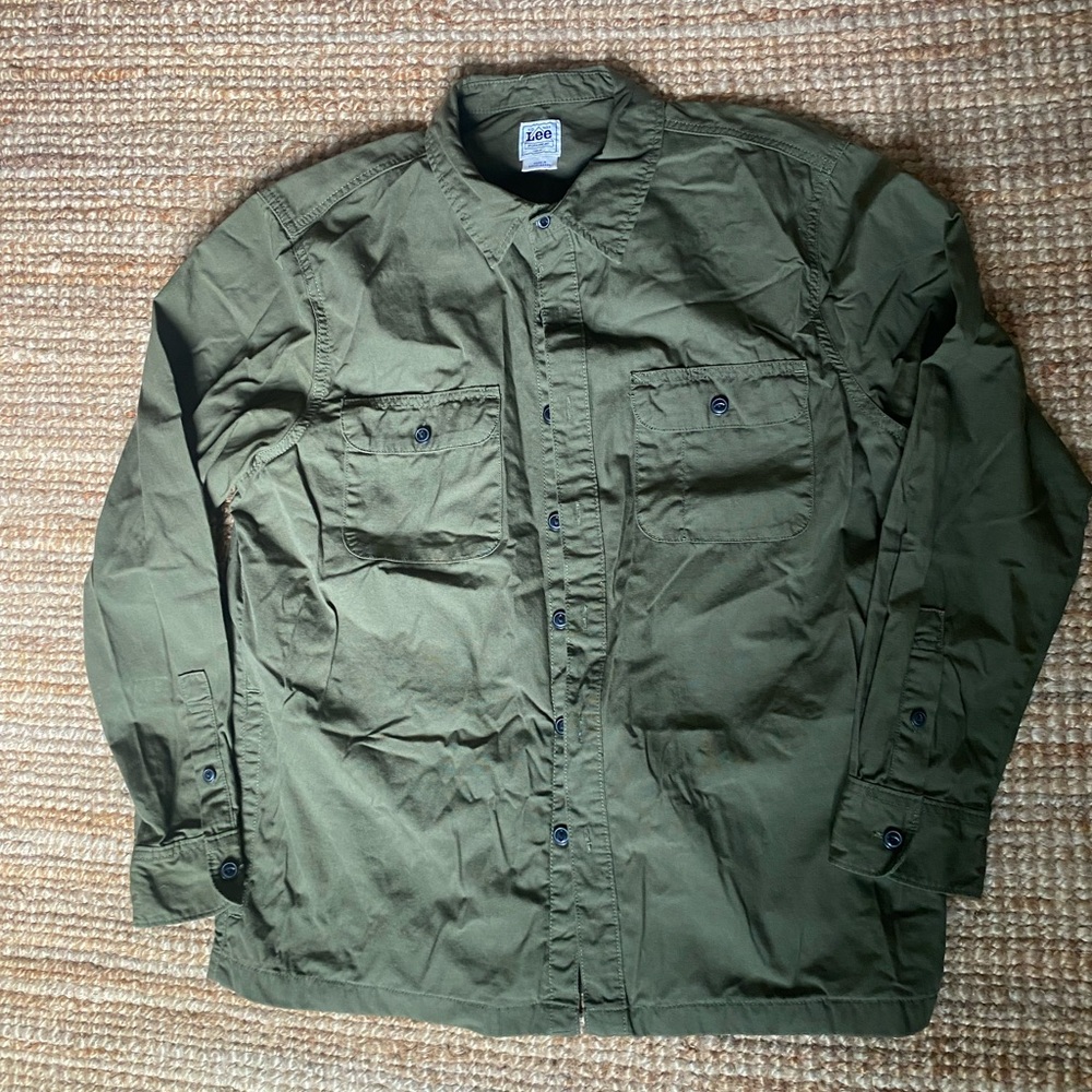 Lee workwear shirt jacket with 4 pockets Cotton SZ Med